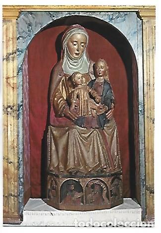 Cartoline: IMAGEN DE SANTA ANA, CON VIRGEN Y ELNI&Ntilde;O, SANTUARIO DE NRA. SRA. DE MONTSERRAT.- MONFORTE DE LEM