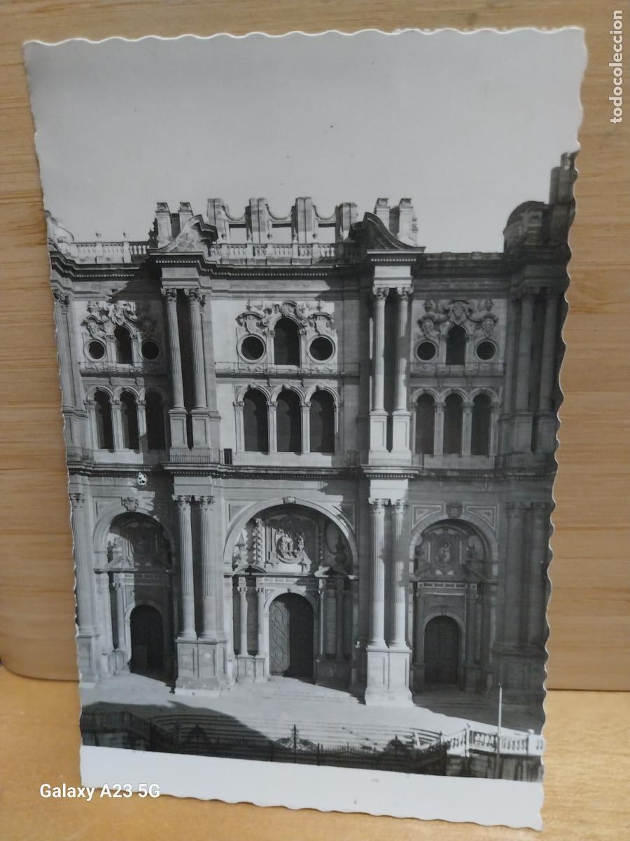 Postales: MALAGA CATEDRAL ED GARRABELLA 40 CIRCULADA A&Ntilde;O 1959