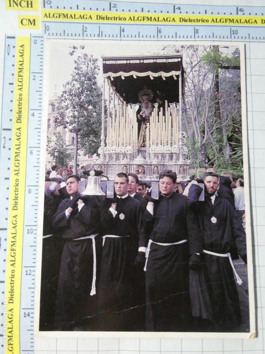 Postkarten: POSTAL RELIGIOSA SEMANA SANTA. M&Aacute;LAGA MAR&Iacute;A SANT&Iacute;SIMA MONTE CALVARIO 66 DIARIO COSTA SOL. 1779
