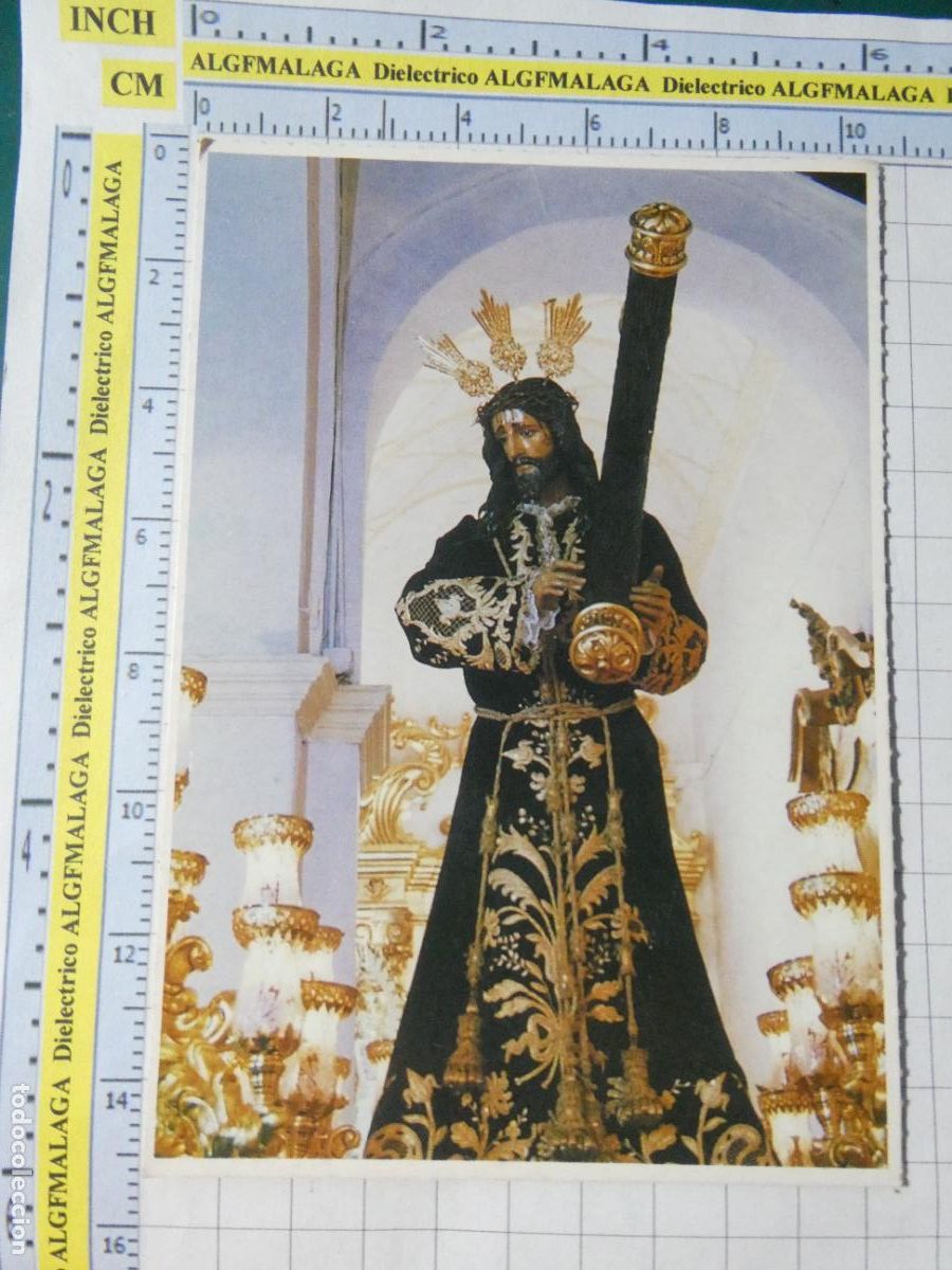 Postkarten: POSTAL RELIGIOSA SEMANA SANTA. M&Aacute;LAGA ALMOG&Iacute;A JESUS NAZARENO 188 DIARIO COSTA SOL. 1780