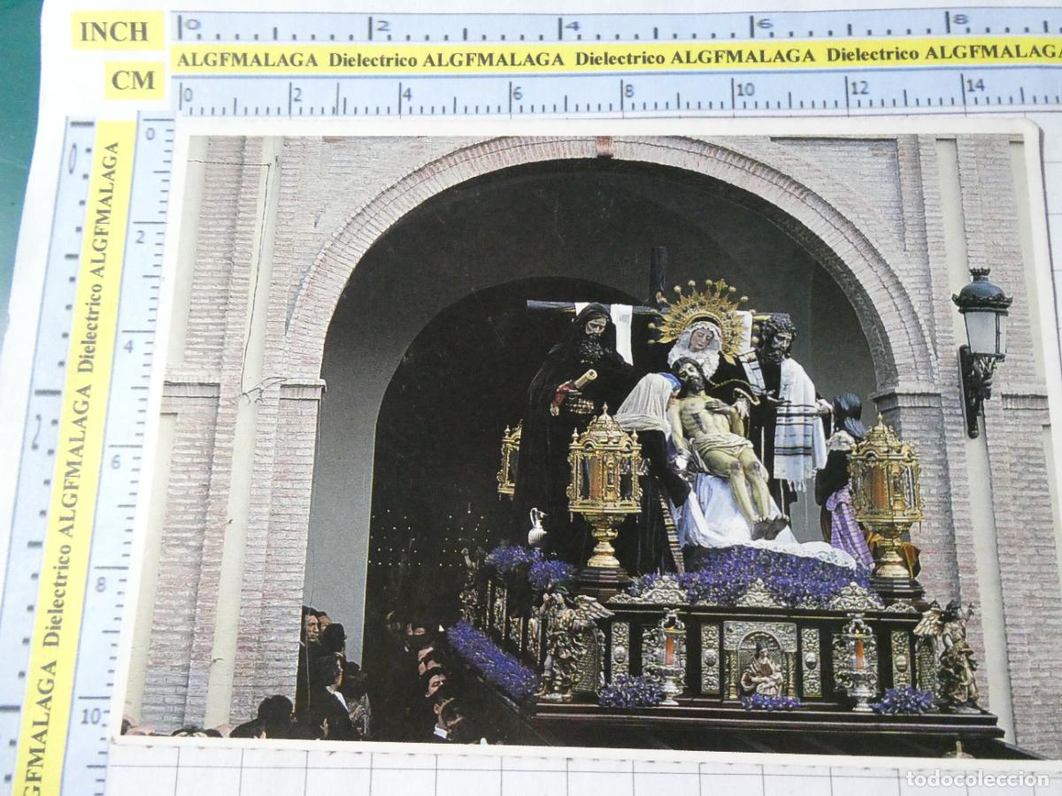 Postkarten: POSTAL RELIGIOSA SEMANA SANTA. M&Aacute;LAGA CRISTO DE LA PAZ Y LA UNIDAD 65 DIARIO COSTA SOL. 1787
