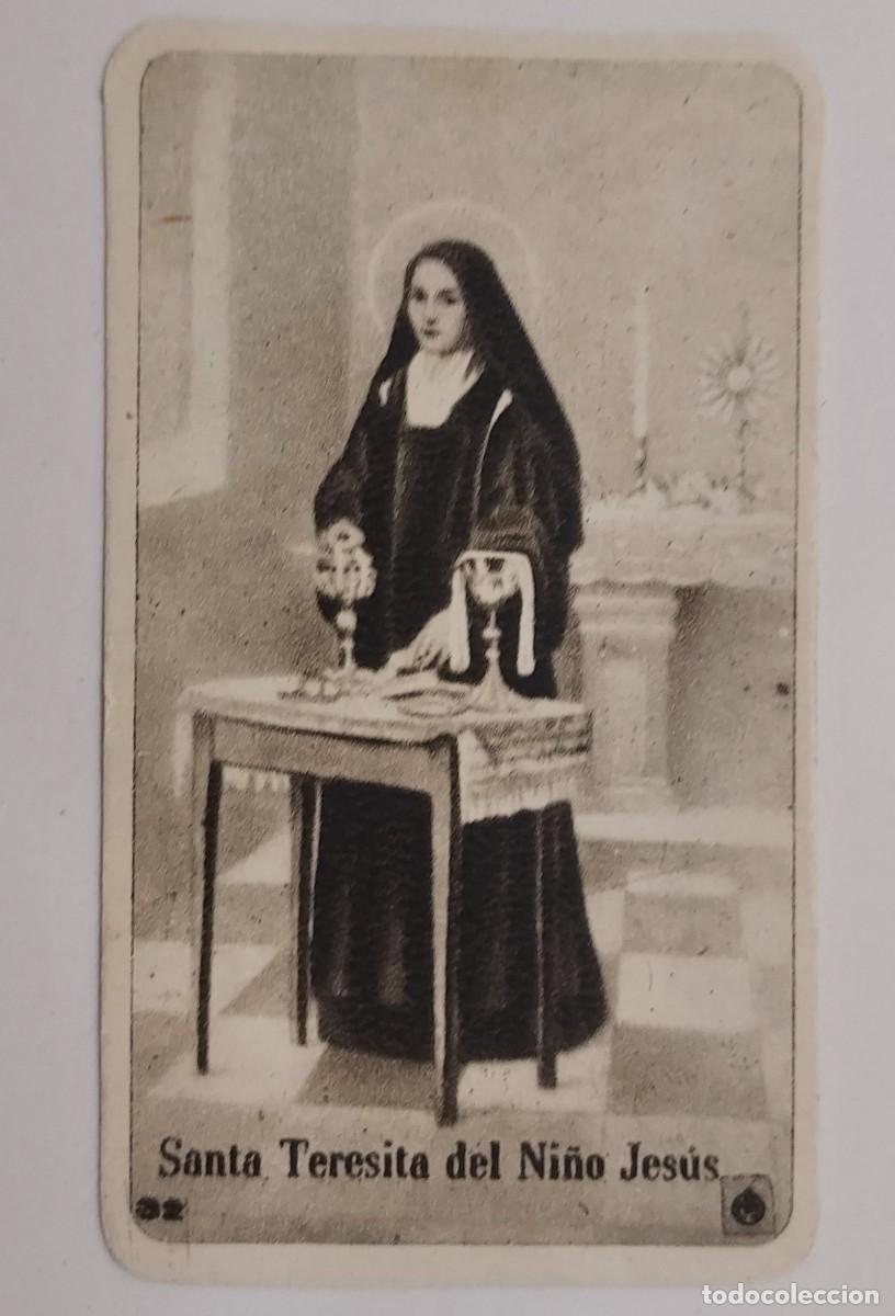 Postkarten: ESTAMPA SANTA TERESITA DEL NI&Ntilde;O JESUS. RELIGIOSA. 4,5 X 8 CM