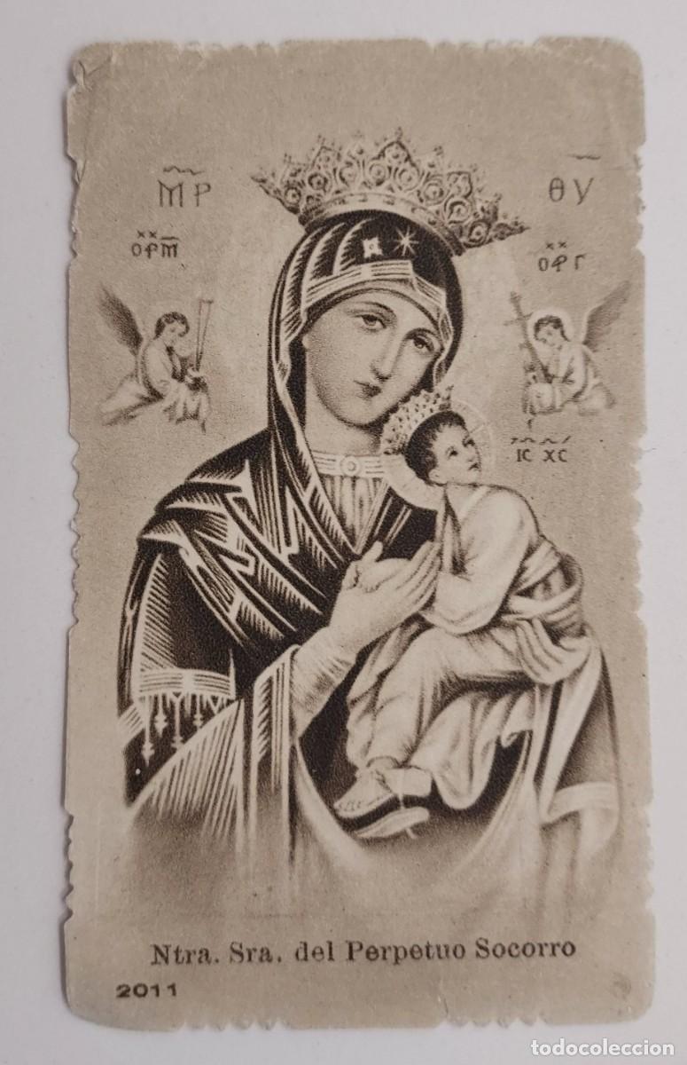 Postkarten: ESTAMPA NTRA SRA DEL PERPETUO SOCORRO. 2011. RELIGIOSA. 6 X 9 CM. Papel