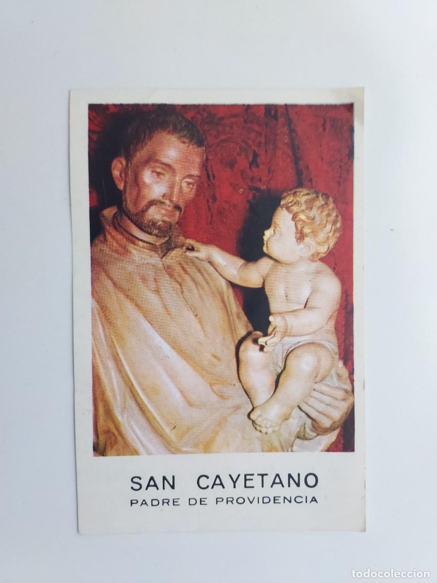 Postkarten: ESTAMPA SAN CAYETANO PADRE DE PROVIDENCIA. PP TEATINOS, MADRID, ROSARIO. RELIGIOSA. 7 X 10 CM