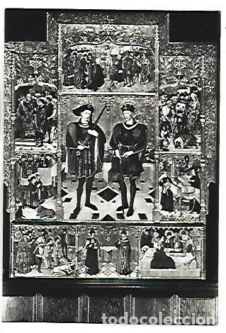 Postkarten: RETABLO DE LOS SANTOS ABDON Y SENEN.- TARRASA / BARCELONA
