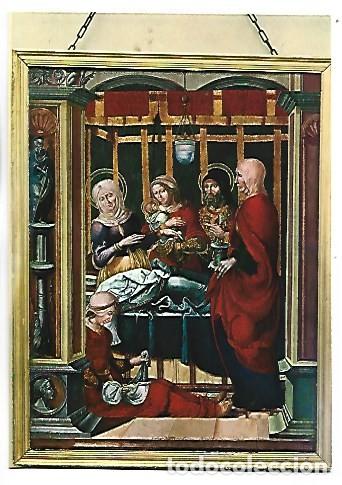 Postales: NACIMIENTO DE LA VIRGEN, MAESTRO DE SIGENA.- HUESCA