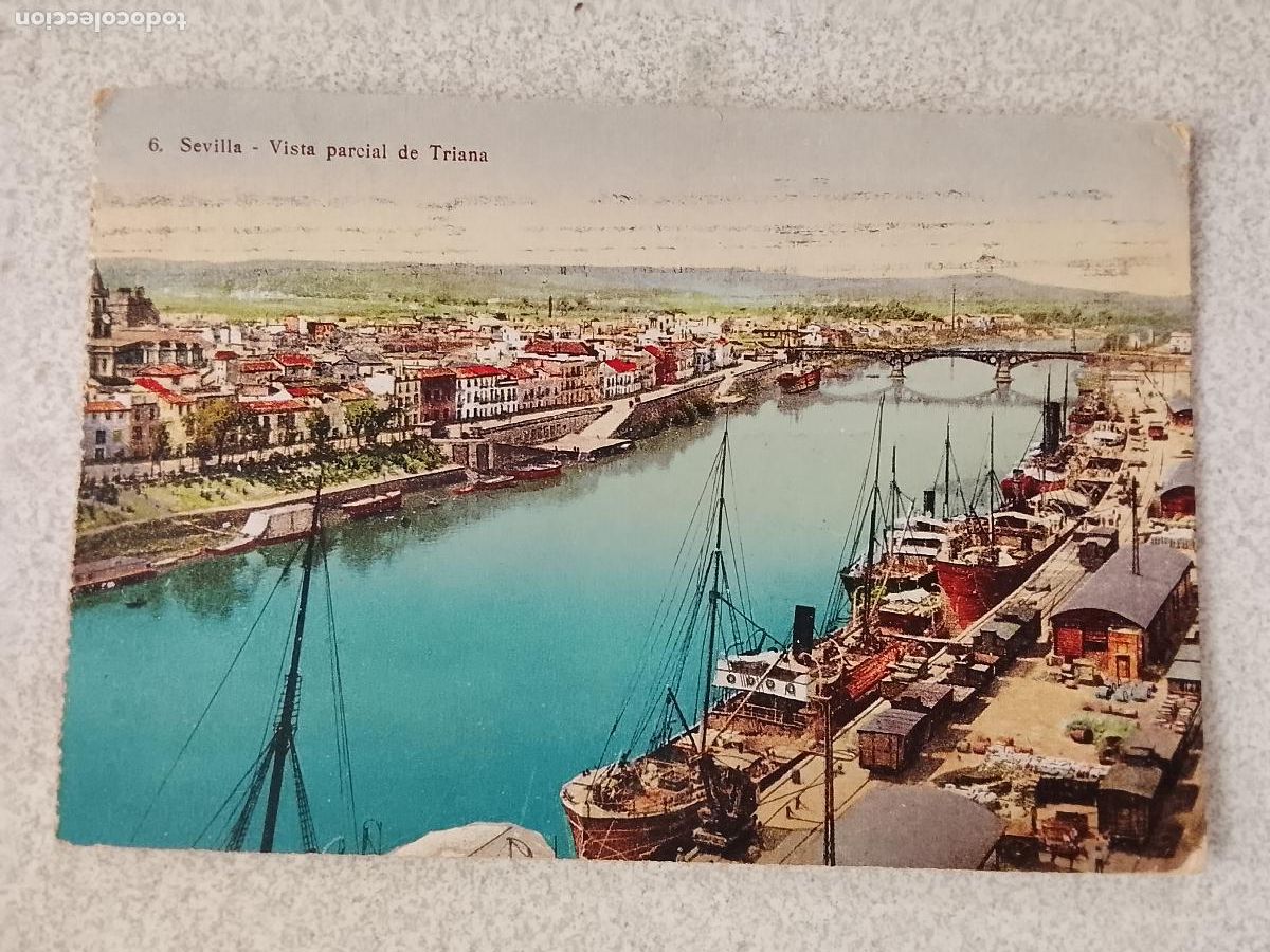 Postales: ANTIGUA POSTAL SEVILA SELLO TARJETA UNION POSTAL SELLO FRANCO