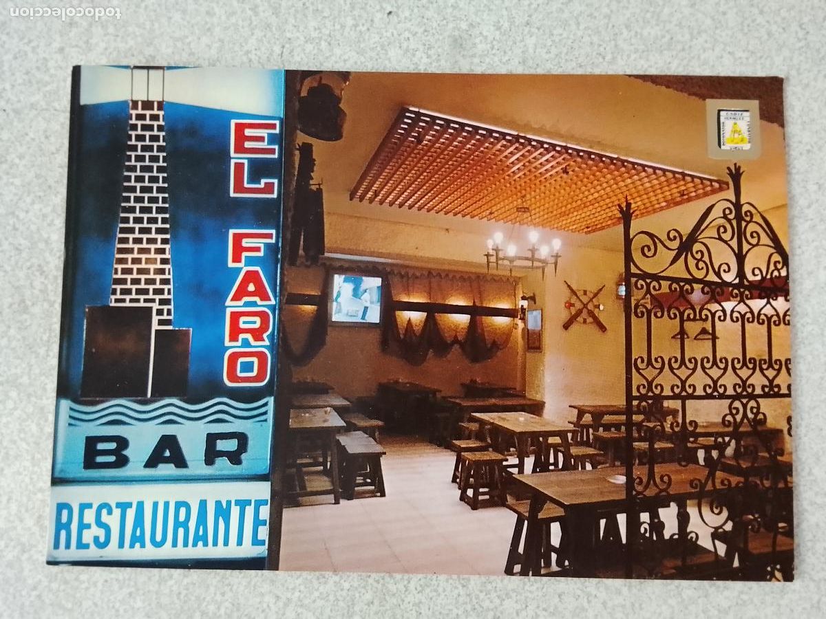 Postales: ANTIGUA POSTAL CADIZ RESTAURANTE EL FARO