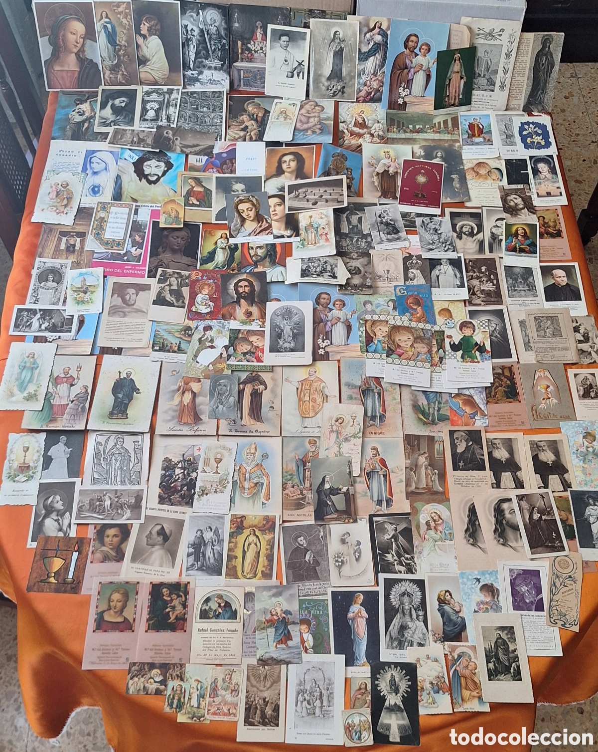 Postales: Lote de 320 Estampas Religiosas - Foto 2