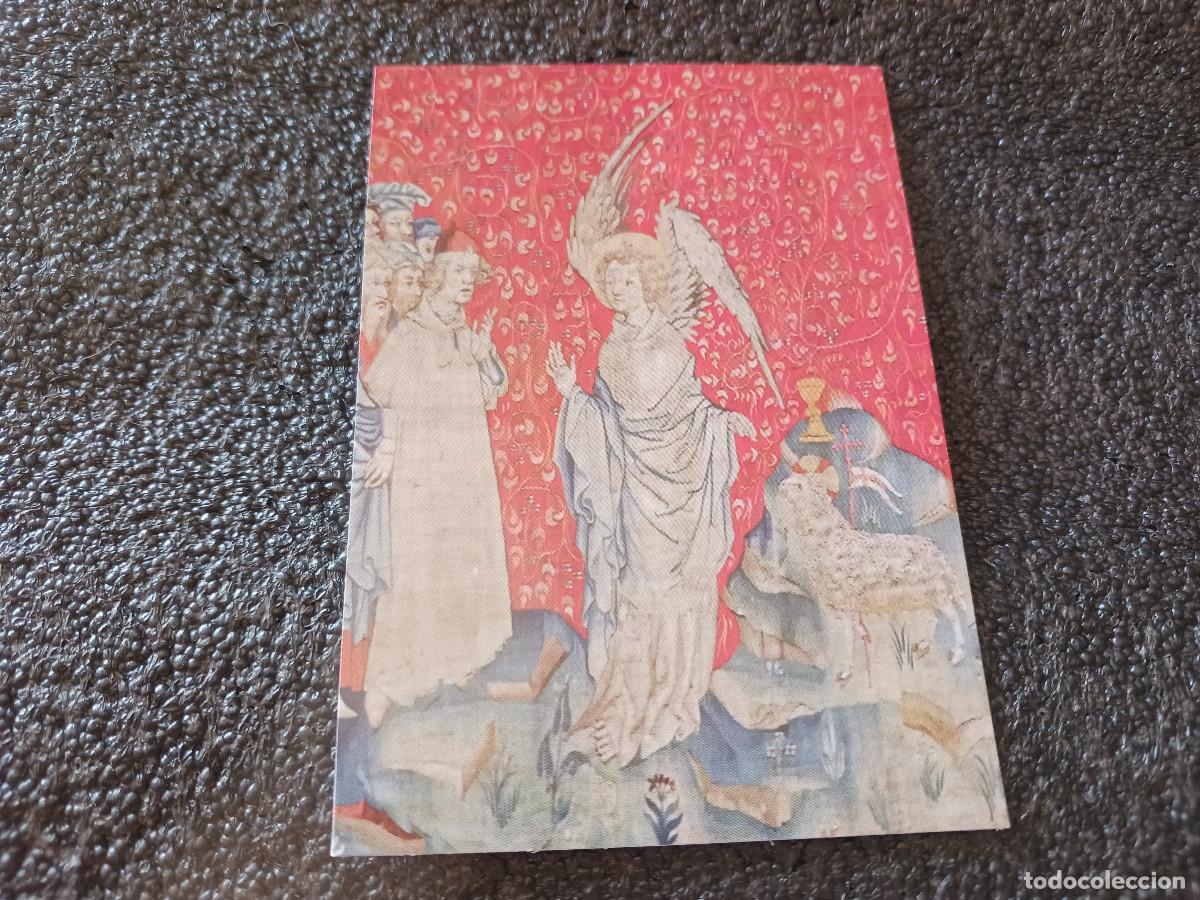 Postales: recordatorio de misa en la catedral saint maurice de angers, tapiz de la apocalipsis