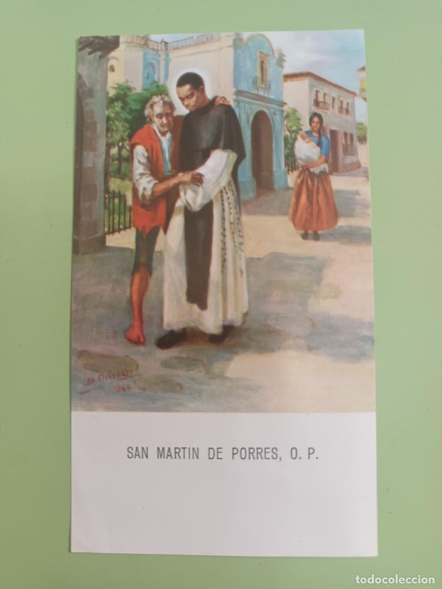 Postales: ESTAMPA SAN MARTIN DE PORRES, O. P.