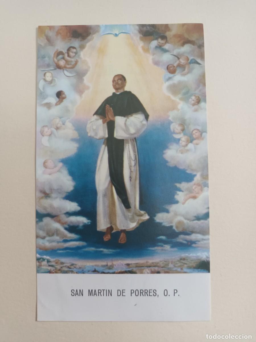 Postales: ESTAMPA SAN MATIN DE PORRES, O. P. (1962)