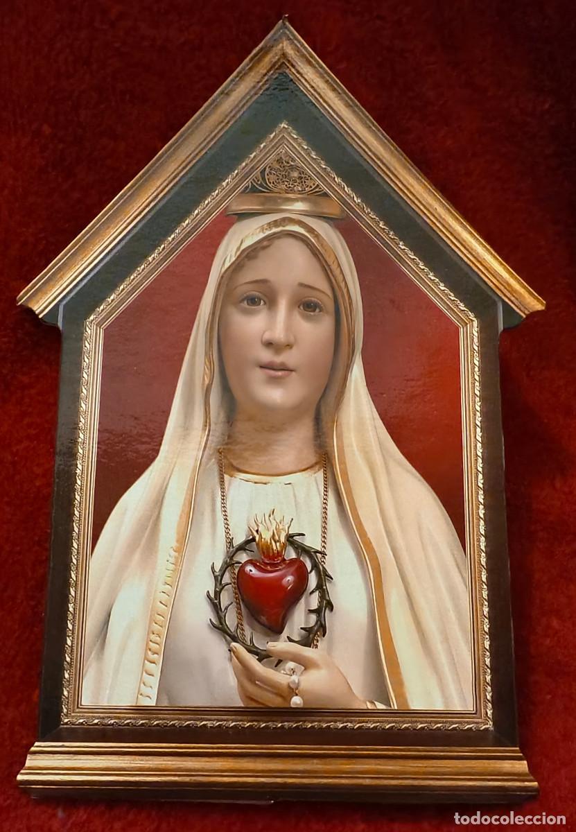 Postales: Oratorio en papel de la Virgen de F&aacute;tima