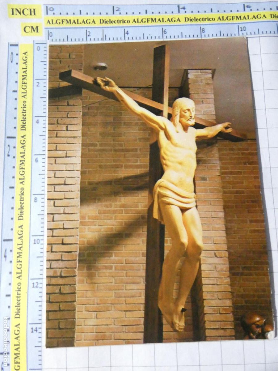 Postales: POSTAL RELIGIOSA SEMANA SANTA. A&Ntilde;O 1979. MADRID PARROQUIA SAGRADO CORAZ&Oacute;N. 2708