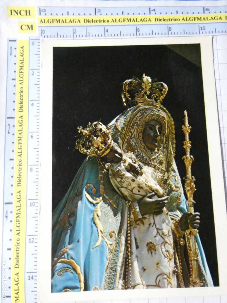 Cartoline: POSTAL RELIGIOSA SEMANA SANTA. A&Ntilde;O 1977. CANDELARIA NUESTRA SE&Ntilde;ORA VIRGEN CANDELARIA. 2713