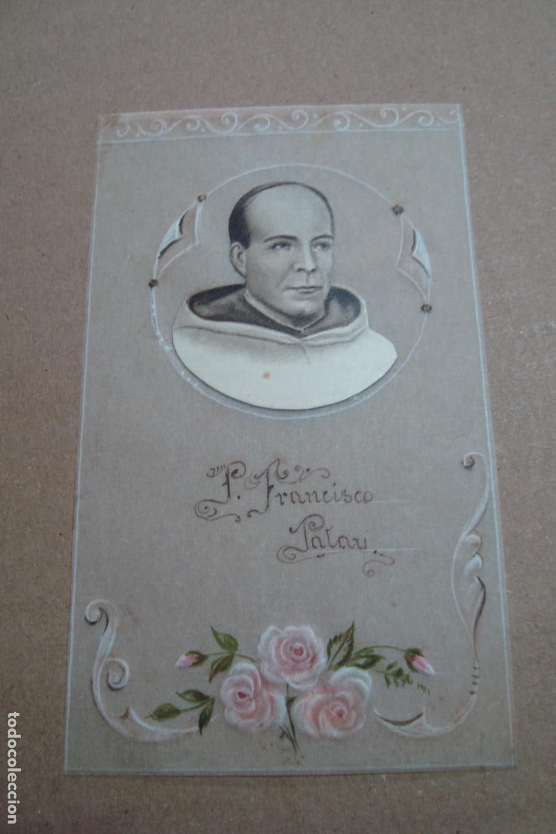 Postales: ANTIGUA ESTAMPA RELIGIOSA. FRANCISCO PALAU. FUNDADOR CARMELITAS TERCIARIOS.