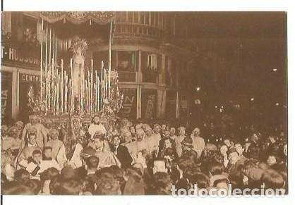 Postales: ANTIGUA POSTAL MALAGA PROCESION DE SEMANA SANTA NUESTRA SE&Ntilde;ORA DEL MAYOR DOLOR DE LA STA VERA CRUZ P