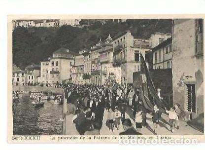Postales: ANTIGUA POSTAL SERIE XXXII LA PROCESION DE LA PATRONA DE LOS MARINOS EN LUARCA 1947