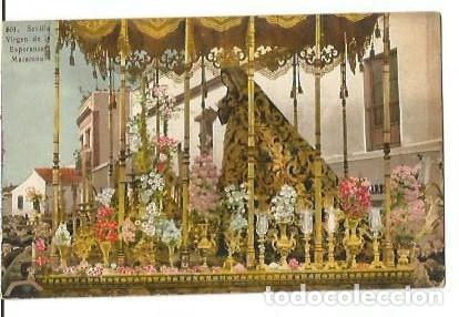 Postales: ANTIGUIA POSTAL 501 SEVILLA VIRGEN DE LA ESPERANZA MACARENA EDITOR MANUEL BARREIRO SEVILLA MUY RARA