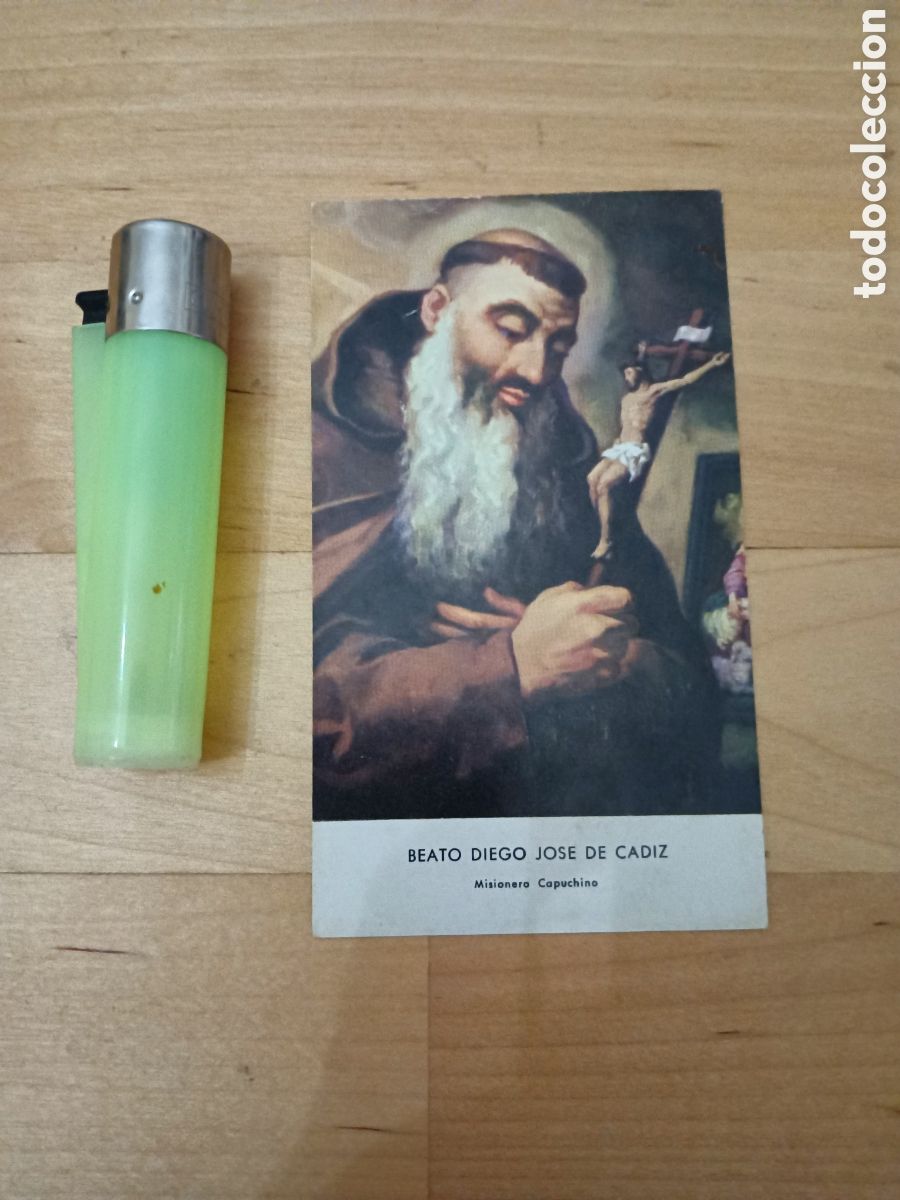 Postales: ESTAMPA RELIGIOSA - BEATO DIEGO JOS&Eacute; DE C&Aacute;DIZ