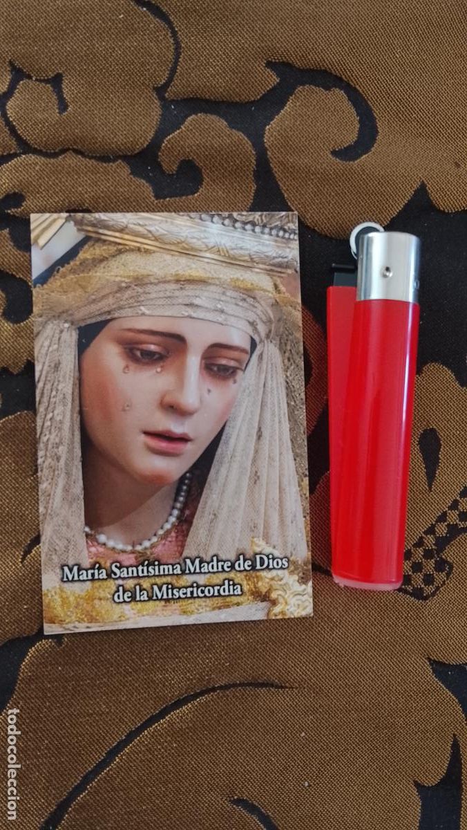 Postkarten: ESTAMPA RELIGIOSA ESTAMPITA DE LAS DE SEMANA SANTA DE CADIZ VIRGEN O CRISTO