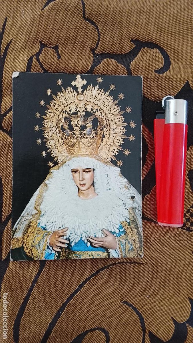Postais: ESTAMPA RELIGIOSA ESTAMPITA DE LAS DE SEMANA SANTA DE CADIZ VIRGEN O CRISTO