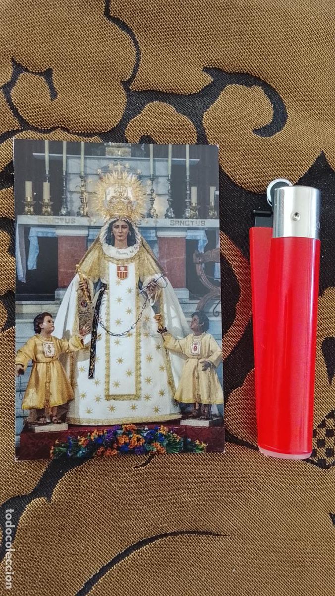 Postkarten: ESTAMPA RELIGIOSA ESTAMPITA DE LAS DE SEMANA SANTA DE CADIZ VIRGEN O CRISTO