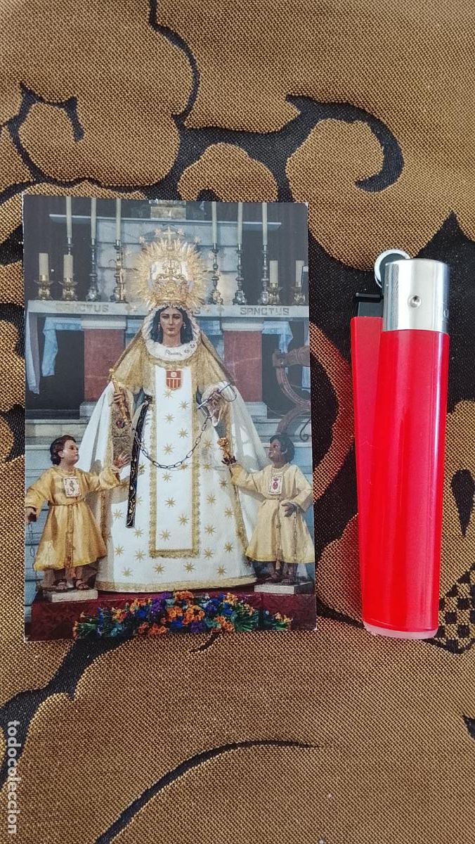 Postkarten: ESTAMPA RELIGIOSA ESTAMPITA DE LAS DE SEMANA SANTA DE CADIZ VIRGEN O CRISTO