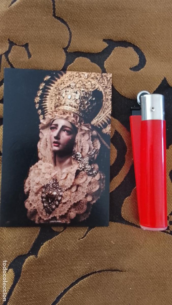 Postales: ESTAMPA RELIGIOSA ESTAMPITA DE LAS DE SEMANA SANTA DE CADIZ VIRGEN O CRISTO
