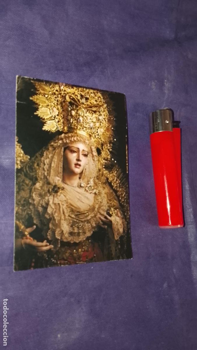 Postales: ESTAMPA RELIGIOSA ESTAMPITA DE LAS DE SEMANA SANTA DE CADIZ VIRGEN O CRISTO