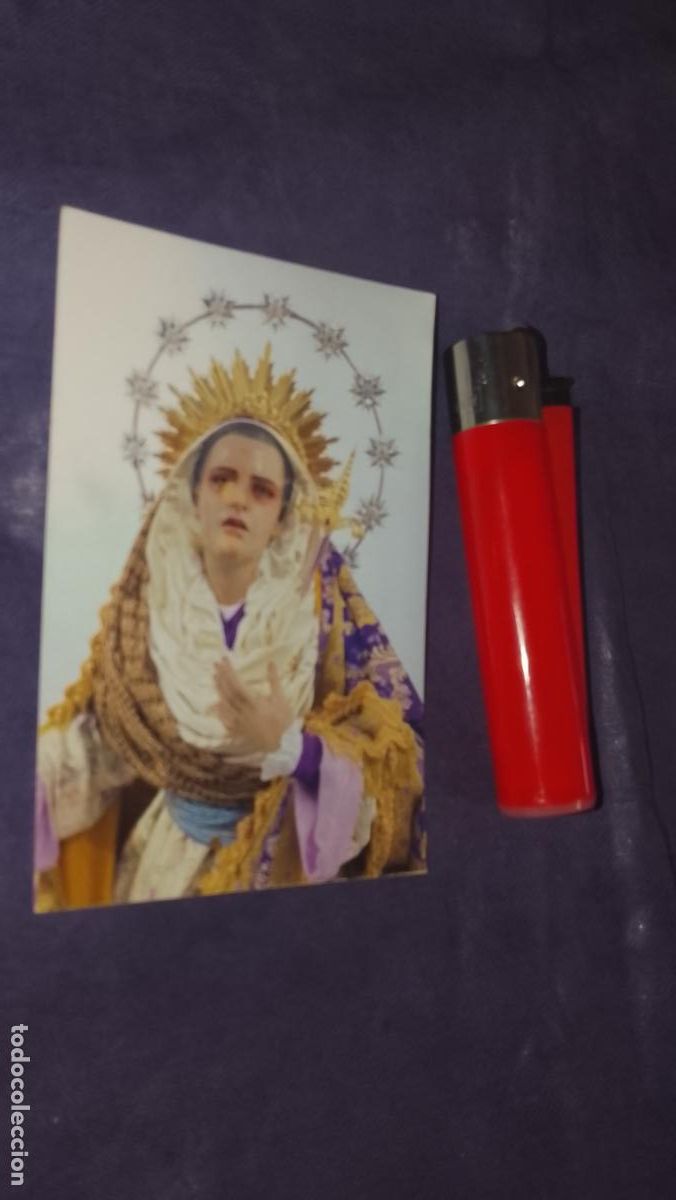 Cartoline: ESTAMPA RELIGIOSA ESTAMPITA DE LAS DE SEMANA SANTA DE CADIZ VIRGEN O CRISTO