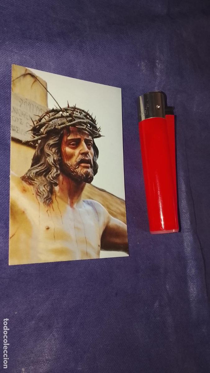 Cartoline: ESTAMPA RELIGIOSA ESTAMPITA DE LAS DE SEMANA SANTA DE CADIZ VIRGEN O CRISTO