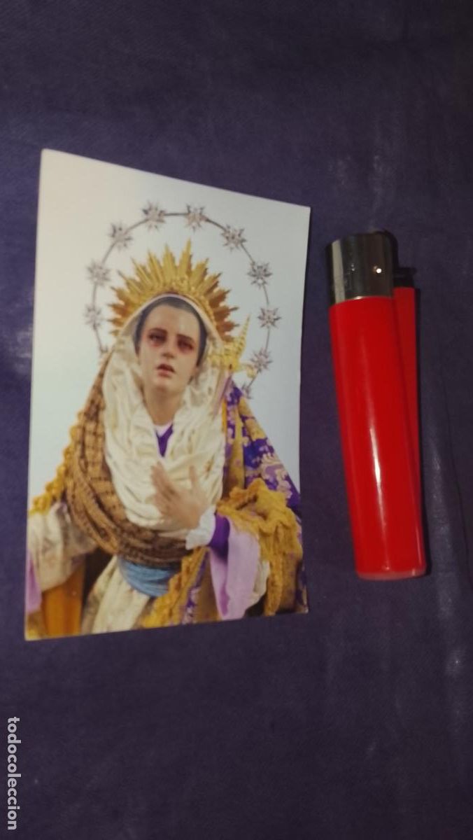 Cartoline: ESTAMPA RELIGIOSA ESTAMPITA DE LAS DE SEMANA SANTA DE CADIZ VIRGEN O CRISTO