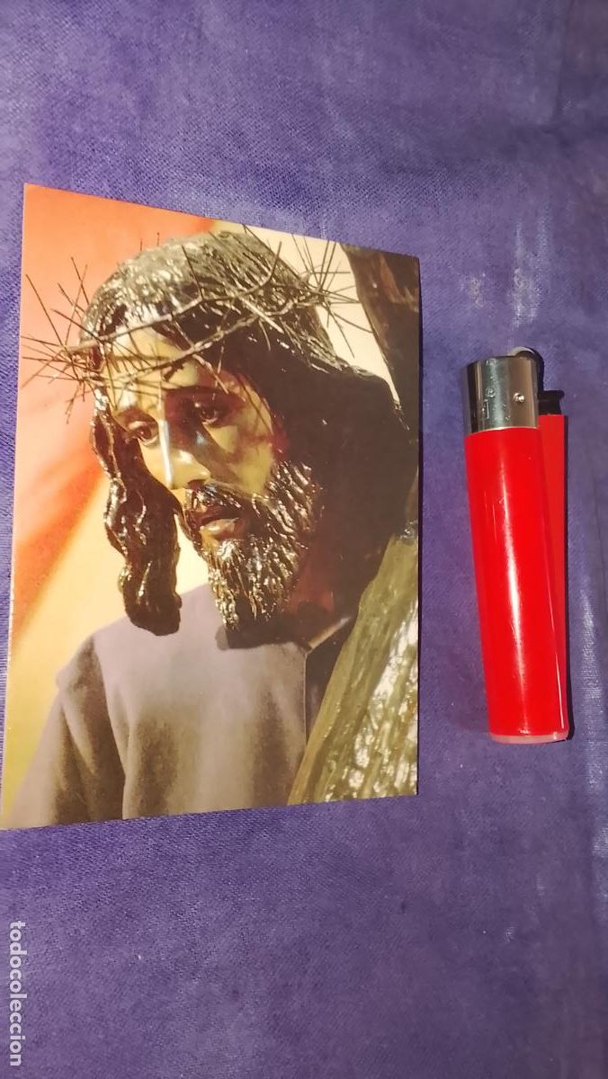 Cartoline: ESTAMPA RELIGIOSA ESTAMPITA DE LAS DE SEMANA SANTA DE CADIZ VIRGEN O CRISTO