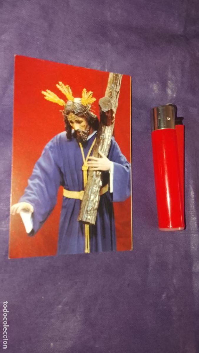 Cartoline: ESTAMPA RELIGIOSA ESTAMPITA DE LAS DE SEMANA SANTA DE CADIZ VIRGEN O CRISTO
