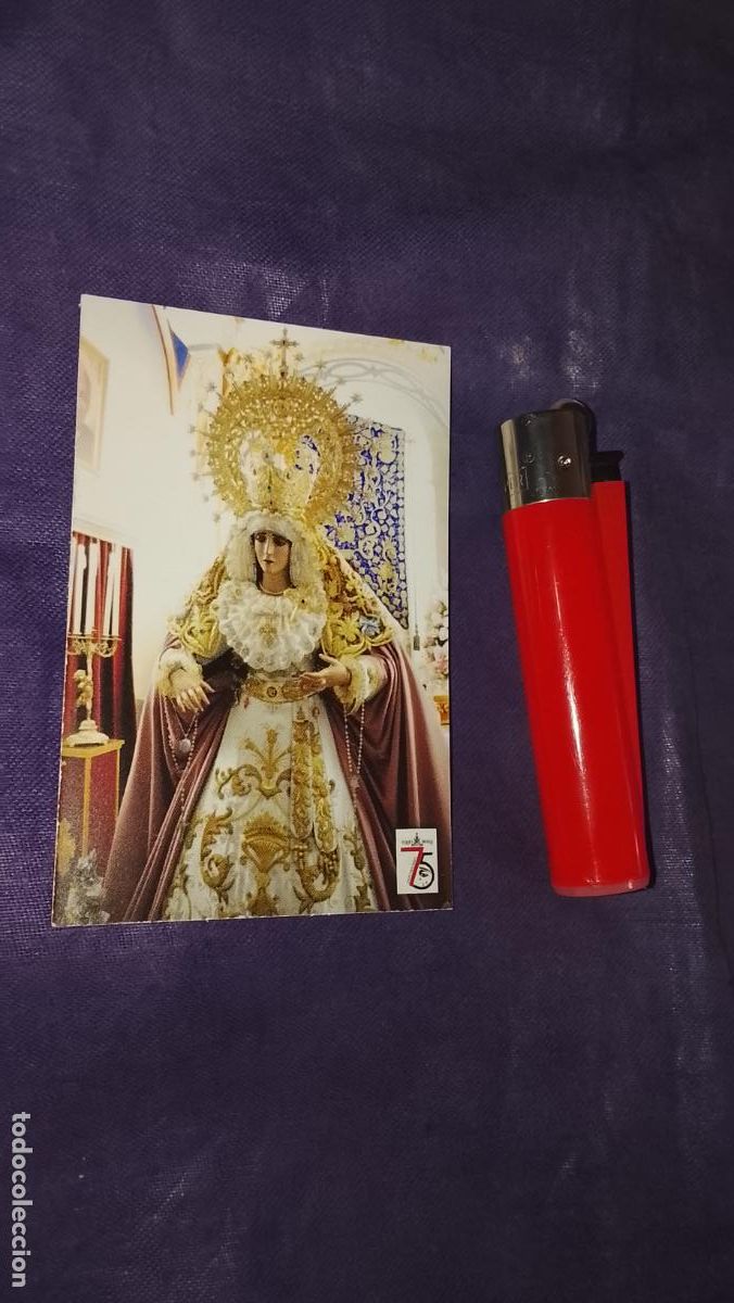 Postales: ESTAMPA RELIGIOSA ESTAMPITA DE LAS DE SEMANA SANTA DE CADIZ VIRGEN O CRISTO