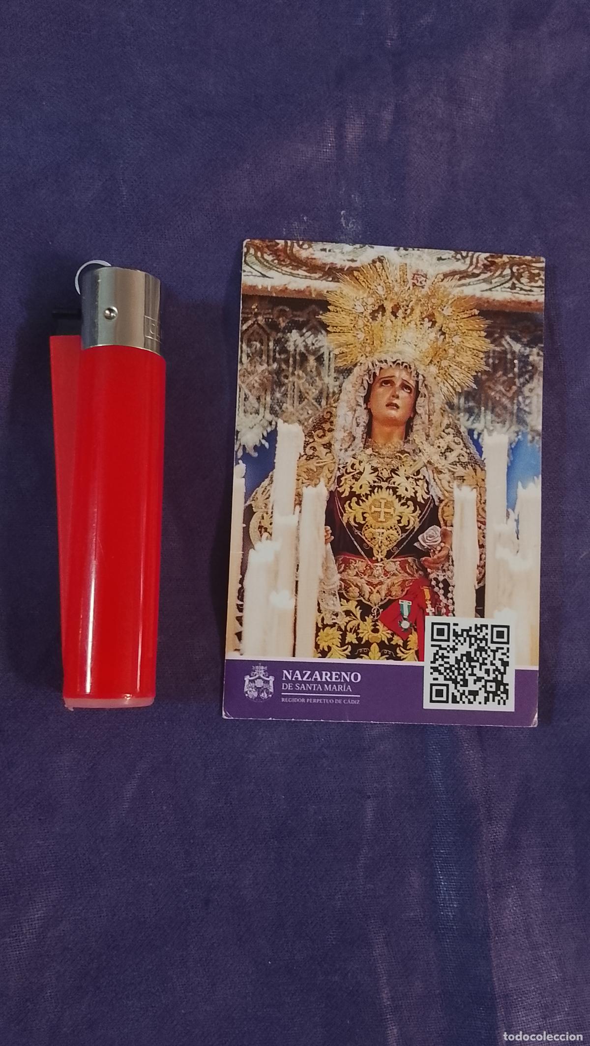 Postales: ESTAMPA RELIGIOSA ESTAMPITA DE LAS DE SEMANA SANTA DE CADIZ VIRGEN O CRISTO