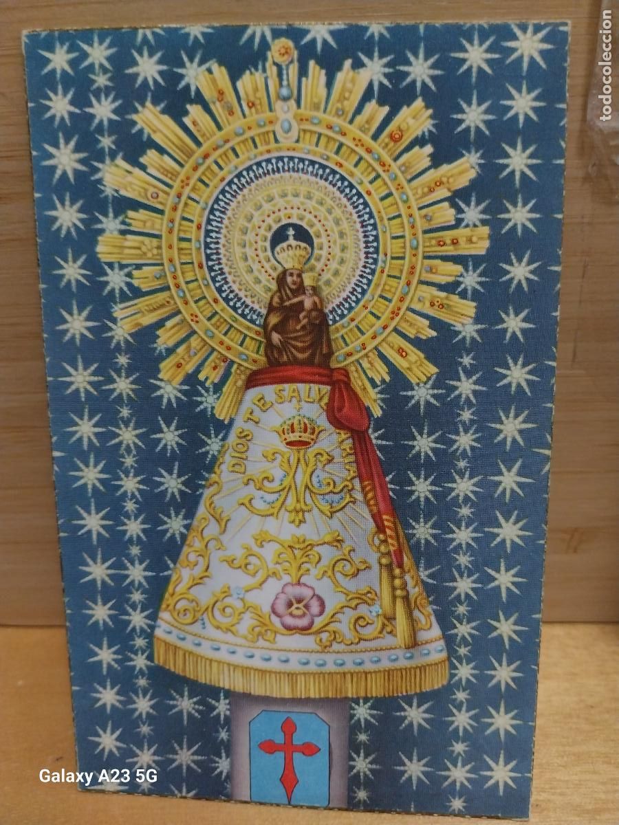 Postales: VIRGEN DEL PILAR NTRA SRA ED LT ANCLA 614 ESCRITA A&Ntilde;O 1952