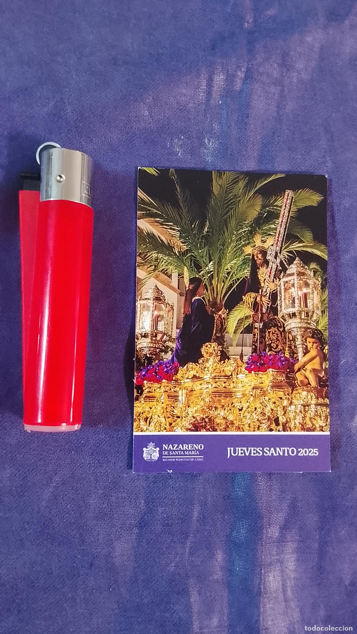 Postales: ESTAMPA RELIGIOSA ESTAMPITA DE LAS DE SEMANA SANTA DE CADIZ VIRGEN O CRISTO