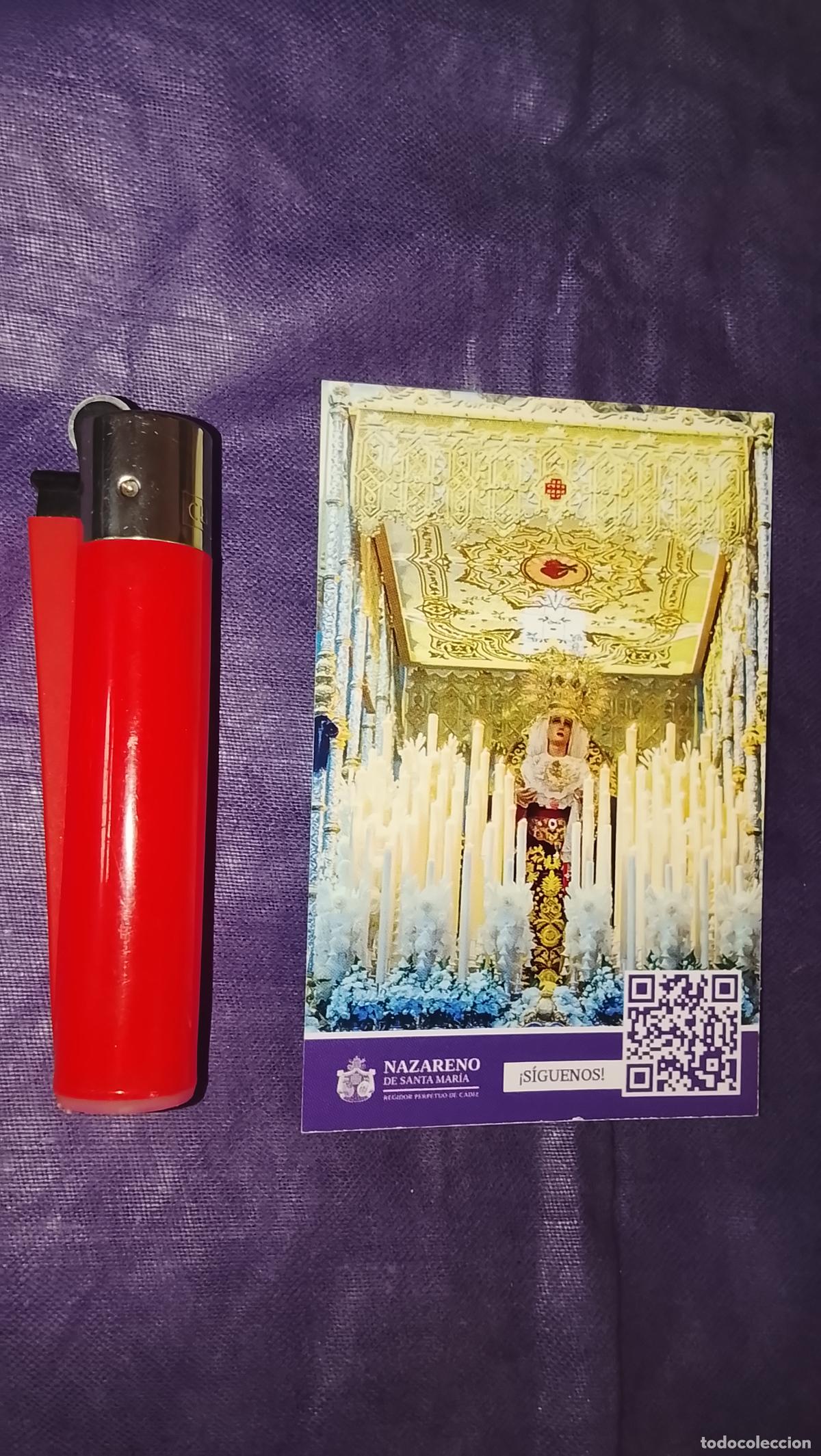 Postales: ESTAMPA RELIGIOSA ESTAMPITA DE LAS DE SEMANA SANTA DE CADIZ VIRGEN O CRISTO