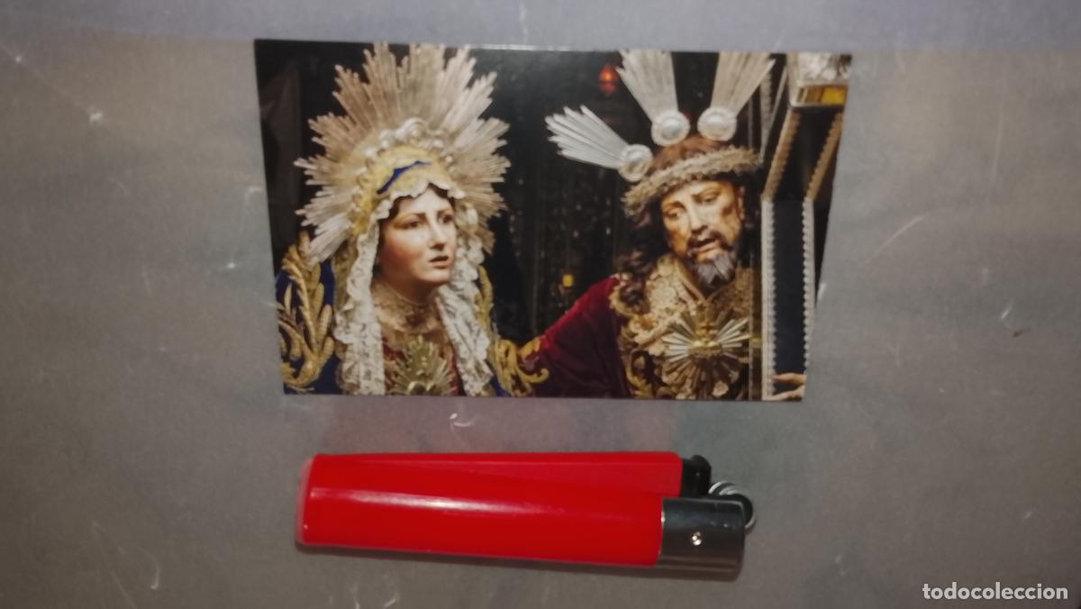 Cartoline: ESTAMPA RELIGIOSA ESTAMPITA DE LAS DE SEMANA SANTA DE CADIZ VIRGEN O CRISTO