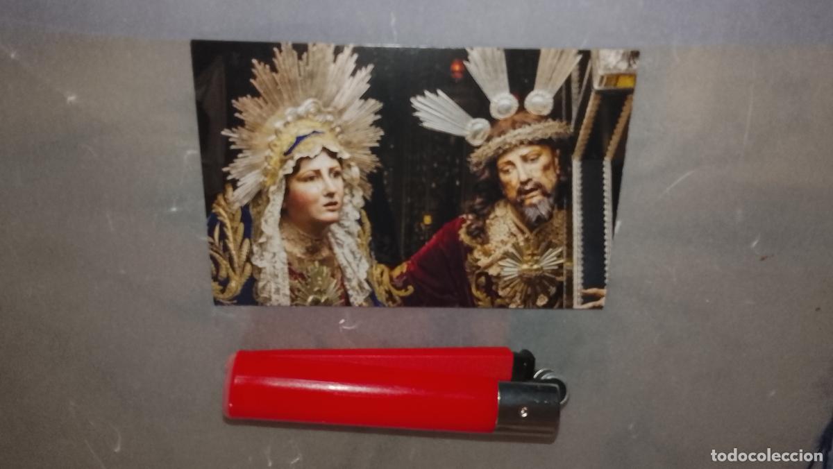 Cartoline: ESTAMPA RELIGIOSA ESTAMPITA DE LAS DE SEMANA SANTA DE CADIZ VIRGEN O CRISTO