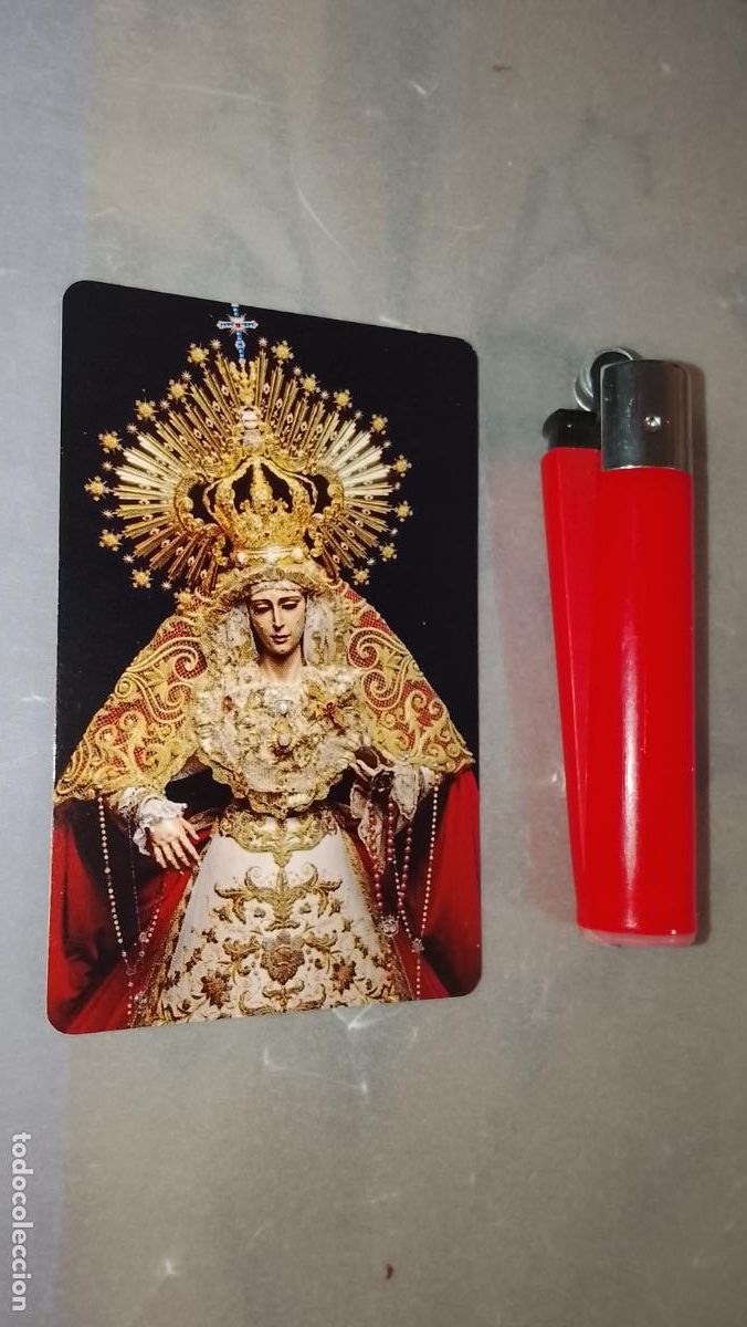 Cartoline: ESTAMPA RELIGIOSA ESTAMPITA DE LAS DE SEMANA SANTA DE CADIZ VIRGEN O CRISTO