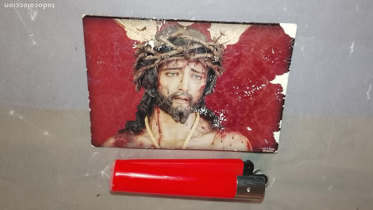 Postales: ESTAMPA RELIGIOSA ESTAMPITA DE LAS DE SEMANA SANTA DE CADIZ VIRGEN O CRISTO