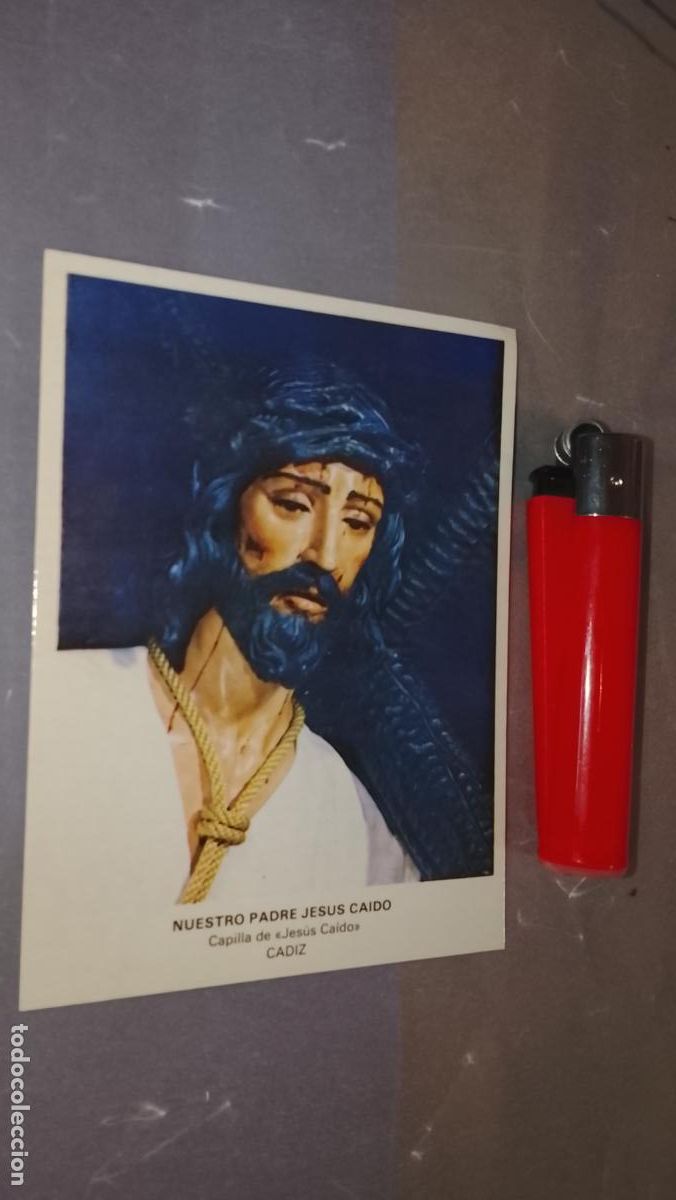 Postales: ESTAMPA RELIGIOSA ESTAMPITA DE LAS DE SEMANA SANTA DE CADIZ VIRGEN O CRISTO