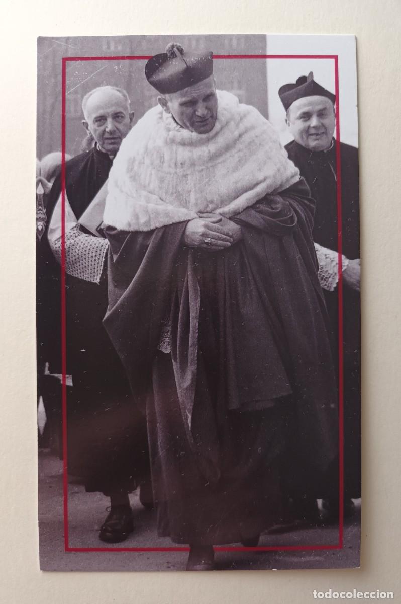 Postales: ESTAMPA ESTADOS UNIDOS JUAN PABLO II - RECIBE EL DON DE LA FORTALEZA (REVERSO, EN INGLES)