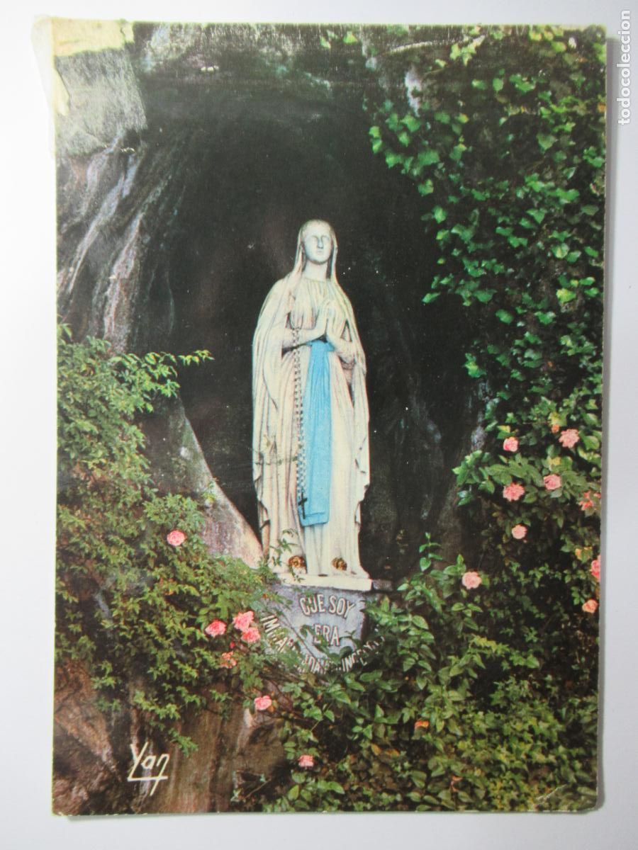 Postales: Lourdes - La Vierge de la Grotte Miraculeuse - S/C