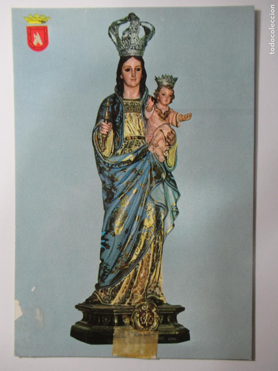 Postales: Ayna (Albacete) - Ntra. Sra. de lo Alto. Patrona - S/C - Restos de pegamento en reverso