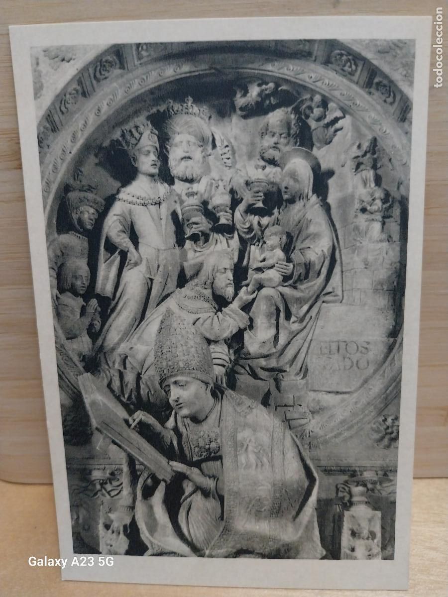 Postales: AVILA CATEDRAL SEPULCRO ALONSO MADRIGAL EL TOSTADO POSTAL SC ORIGINAL