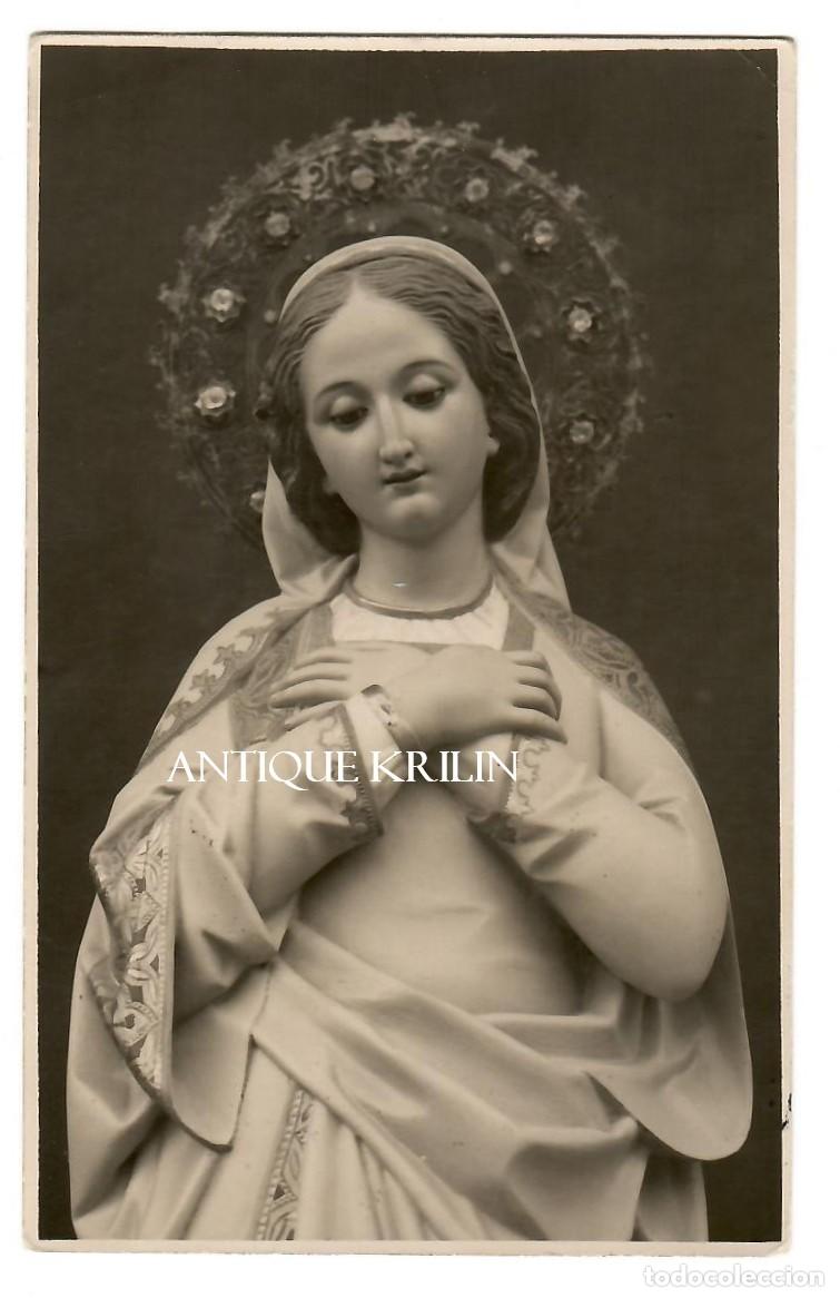 Postales: POSTAL FOTOGRAFICA LUIS BATLLE , BARCELONA / VIRGEN MARIA / SIN FRANQUEAR